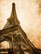 vintage  eiffel card