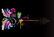 vector music illustration vector music illustration