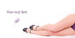 jambes de femme - texte