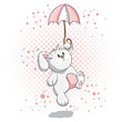 Cute rabbit - pink details