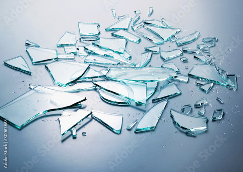 Photo: Glasscherben Glasscherben