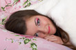 Young girl resting