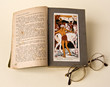 Photo: Old open book Old open book