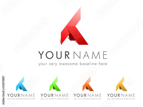 Vector: Logo Origami professionnel Logo Origami professionnel
