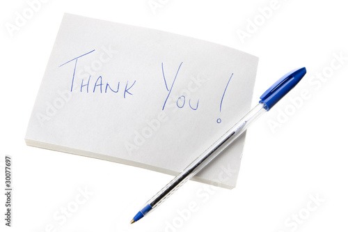 Photo: Thank You Note Thank You Note