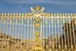 Versailles Palace Park golden Gate Detail