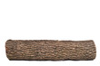 Isolated stub log with wooden texture