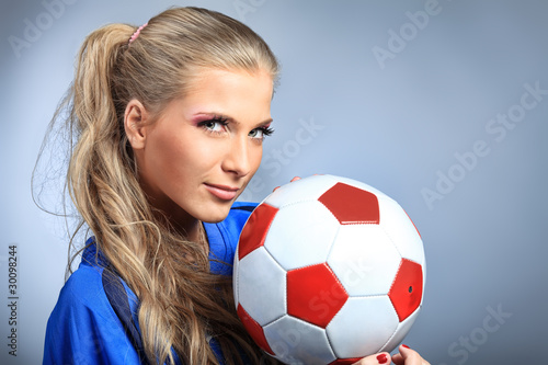 Photo: sportswoman sportswoman