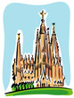 Vector: sagrada familia sagrada familia