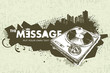 Modern sketchy style banner