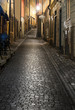 Old town of Stockholm at night