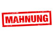 Illustration: Mahnung Mahnung