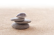 Sable, galets et coquillage Sable, galets et coquillage