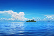 Blue sea and sky