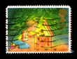 Postage stamp.