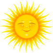 Vektor: Smiling Sun Smiling Sun