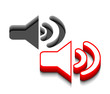vector speaker icon design