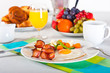 Breakfast table