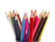 A bunch of color pencils A bunch of color pencils