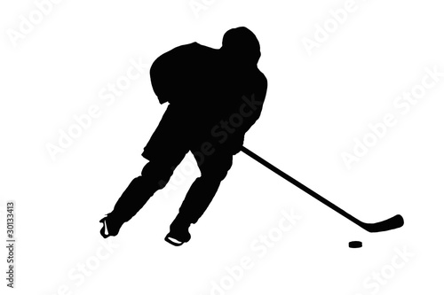 Illustration: hockey player hockey player