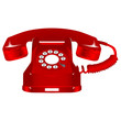 retro red telephone retro red telephone