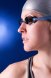 woman swimmer