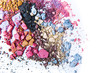canvas print picture - crushed eyeshadow