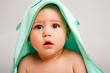 Baby looking anxious
