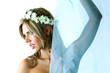 Photo: young women on white young women on white