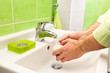 Washing hands