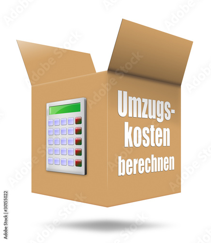 Illustration: umzugskosten berechnen 3d umzugskosten berechnen 3d