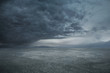Stormy weather and dark clouds