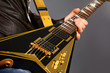 man with electric guitar