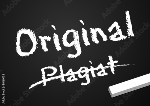 Vektor: Tafel Original/Plagiat Tafel Original/Plagiat