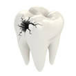 Illustration: toothache 3d concept toothache 3d concept