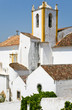 Photographie : white old houses in Algarve, Portugal