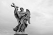 Bernini anděl s křížem z mostu Sant'Angelo, Řím