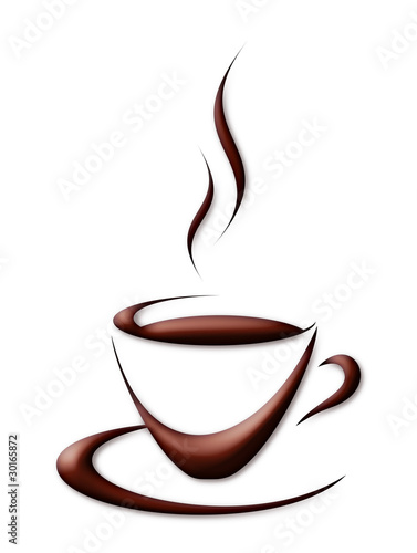 Illustration: Coffee cup isolated Coffee cup isolated