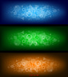 Modern panoramic backgrounds
