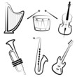 music instruments