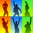 dancer silhouette