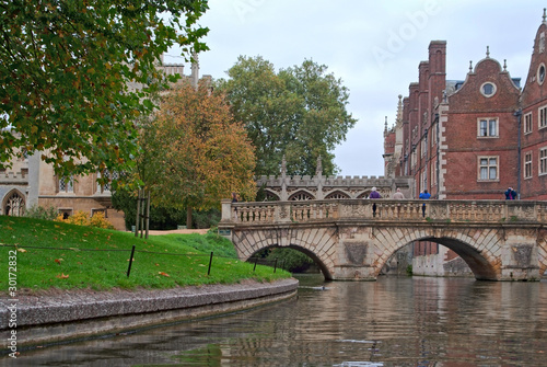 Photo: Bridges over Cam river in Cambridge, UK Bridges over Cam river in Cambridge, UK