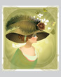 vintage victorian lady