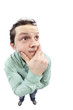 Photo: Confused young man thinking Confused young man thinking