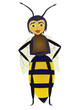 Abstract bee.