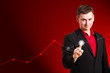 financial projection - red