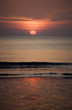 Photo: Sunset over the sea in Thailand Sunset over the sea in Thailand