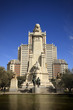 Don Quixote monument in Madrid