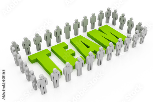 Illustration: business Team Concept business Team Concept