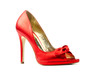Elegant red women shoe